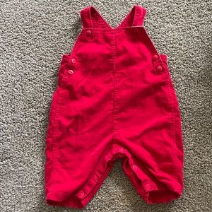 Red Petit Ami Overalls